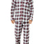 Family PJs Men Holiday Pajama Set in Stewart Plaid