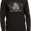 Family PJs Men New Year Pajama Set in Black