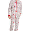 Family PJs Men Polar Bear Hooded Onesie Pajama