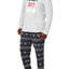 Family PJs Men Ready Set Snow Pajama Set