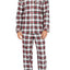 Family PJs Men Stewart Plaid Button Up Pajama Set