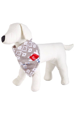 Family PJs PET Bandana in Polar Bear Grey thumbnail 3