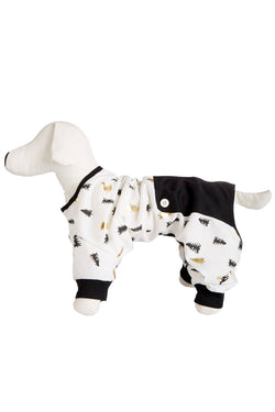Family PJs PET Holiday Pajamas in Tree Print thumbnail 1