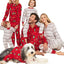 Family PJs PET Red Elf-Printed Fleece Bandana