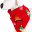 Family PJs PET Red Elf-Printed Fleece Bandana