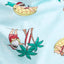 Family PJs PET Tropical Santa Bandana