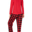 Family PJs Red Graphic Print Fleece Navidad 2-Pc Pajama Set