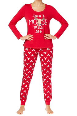 Family PJs Red/Moose-Print 2-pc Pajama Set thumbnail 1