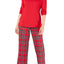 Family PJs Women's Holiday Mix It Pajama Set in Brinkley Plaid