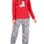 Family PJs Women's Holiday Pajama Set in Happy Pawlidays