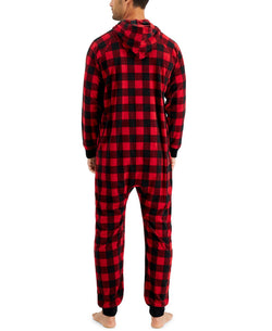 Family Pajamas Matching 1-pc. Red Check Printed Red Buff Check thumbnail 2
