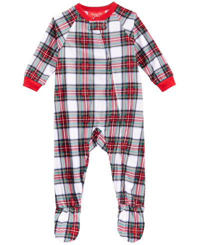 Family Pajamas Matching Baby Stewart Plaid Footed Pajamas Stewart Plaid