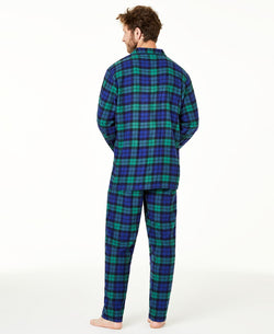 Family Pajamas Matching Black Watch Plaid Family Pajama Set Black Watch Plaid thumbnail 2