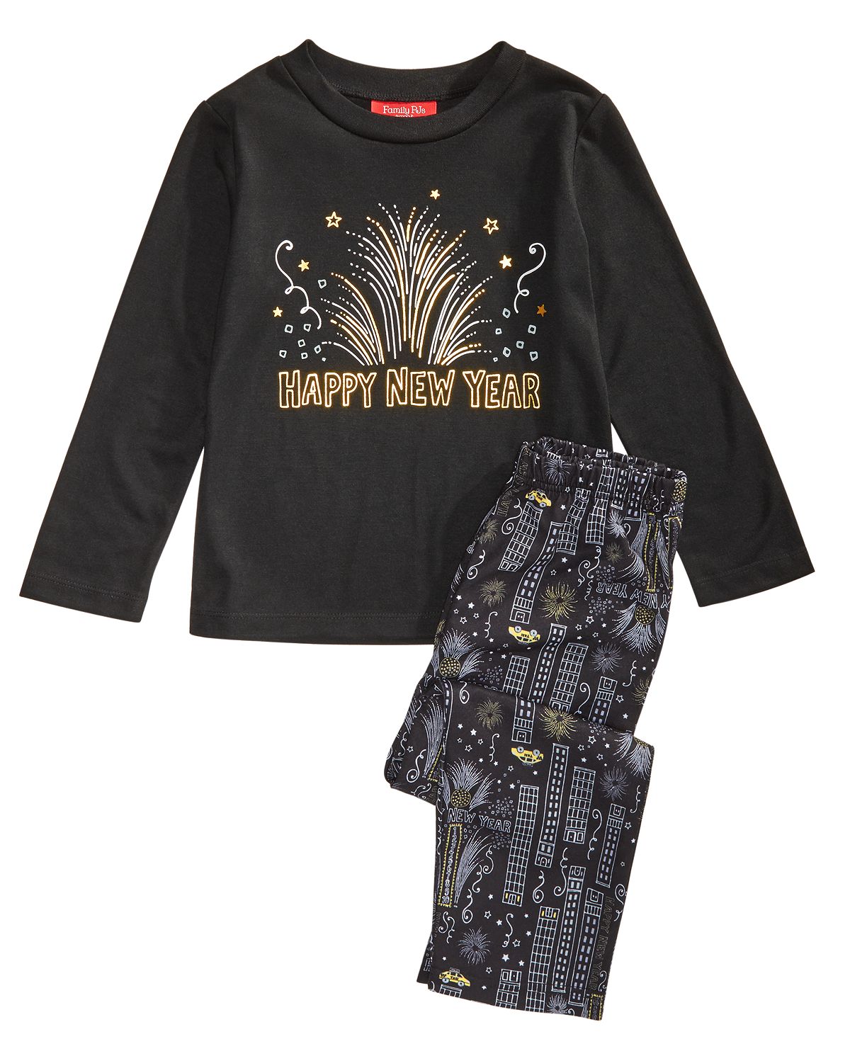 Family Pajamas Matching Kids New Year Pajama Set New Years Eve
