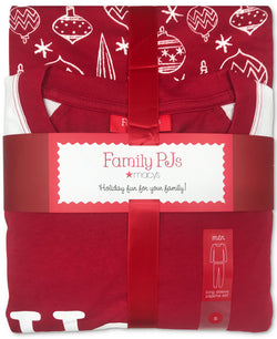 Family Pajamas Matching Ornament-print Family Pajama Set Ornaments thumbnail 3