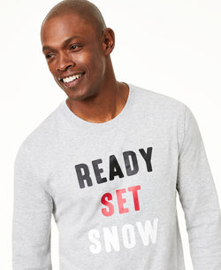 Family Pajamas Matching Ready Set Snow Pajama Set Ready Set Snow thumbnail 3