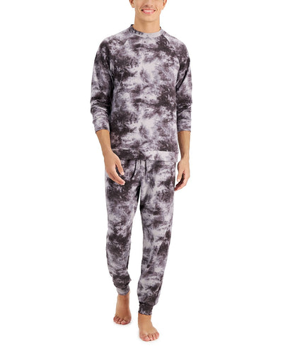 Family Pajamas Matching Tie-dyed Pajama Set Greys Tyedie