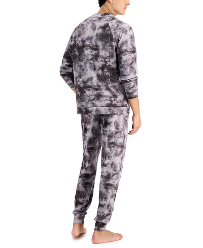 Family Pajamas Matching Tie-dyed Pajama Set Greys Tyedie
