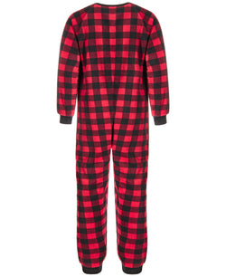 Family Pajamas Matching Toddler Little & Big Kids 1-pc. Red Check Printed Red Check thumbnail 2