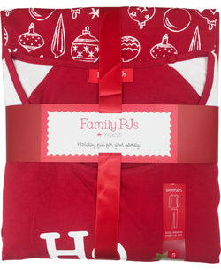 Family Pajamas Matching Wo Ornament-print Family Pajama Set Ornaments thumbnail 3