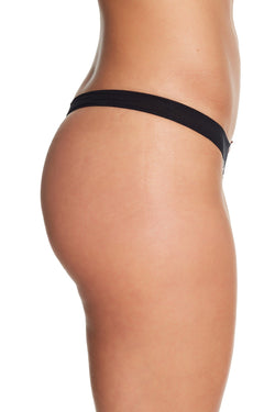 Felina Black Floral Embroidered-Lace Priscilla Bikini Brief thumbnail 2