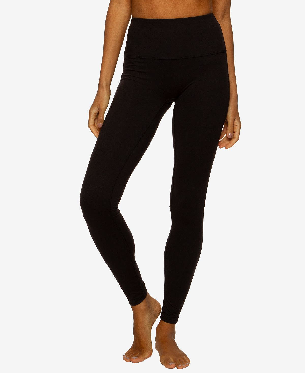 Felina Velvety Soft High-waist Loungewear Leggings Black