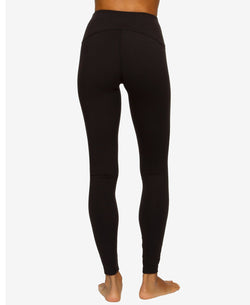 Felina Velvety Soft High-waist Loungewear Leggings Black thumbnail 3