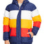 Fila Giovanni Color-block Puffer Jacket Peacoat/Red/White