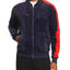 Fila King Color-block Velour Jacket Navy