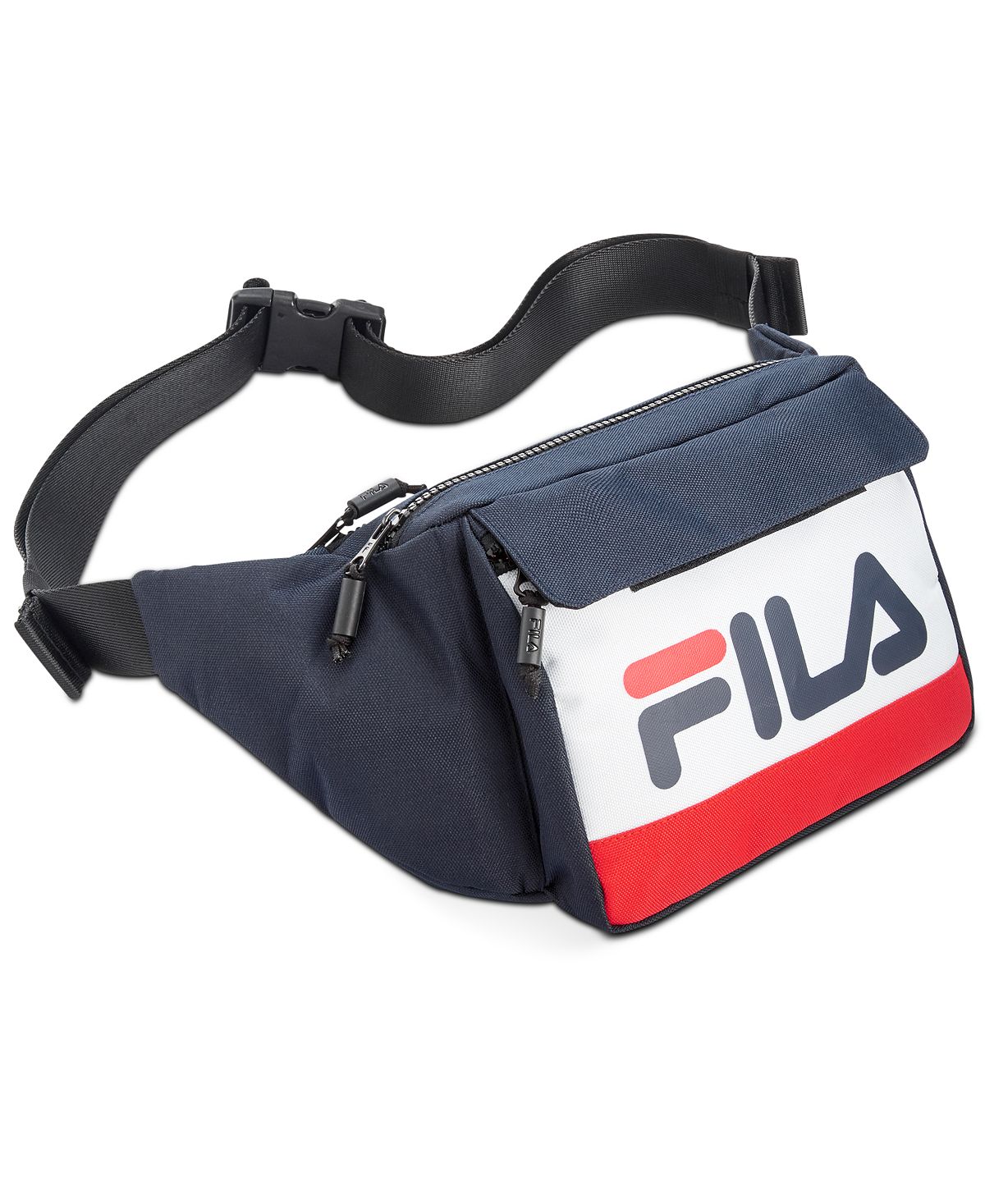 Fila Lindon Logo Waist Bag Peac/wht/cred
