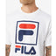 Fila Logo Graphic T-shirt White / Fila Navy / Fila Red
