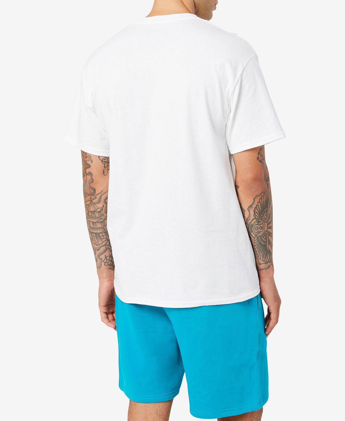 Fila Logo Graphic T-shirt White / Fila Navy / Fila Red