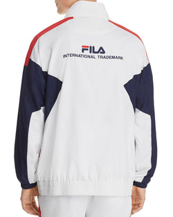Fila Olivero Color-block Windbreaker Jacket White/Peacoat/Red thumbnail 2