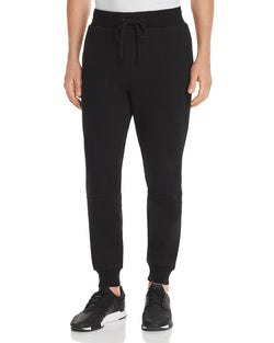 Fila Topher Logo-embroidered Sweatpants Black thumbnail 1