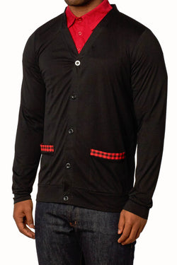 Filthy Etiquette Black Jamie Cardigan thumbnail 1