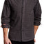 Filthy Etiquette Grey & Black Harper Button-Up Shirt