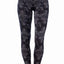 First Looks by HUE Black Floral-Bandana Seamless Legging