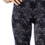 First Looks by HUE Black Floral-Bandana Seamless Legging