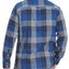 Flag & Anthem Benton Plaid Flannel Regular Fit Button-down Shirt Blue Combo