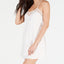 Flora By Flora Nikrooz Leslie Matt Charmeuse Lace Trim Chemise in Ivory