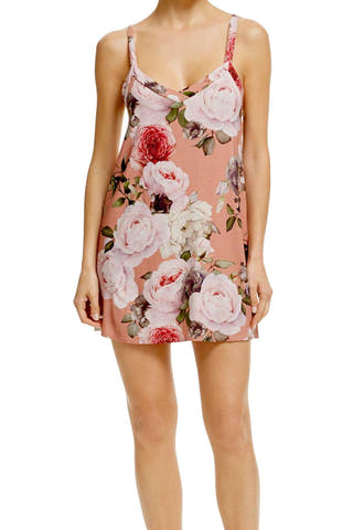Flora Nikrooz Canyon-Floral Printed Rochelle Chemise