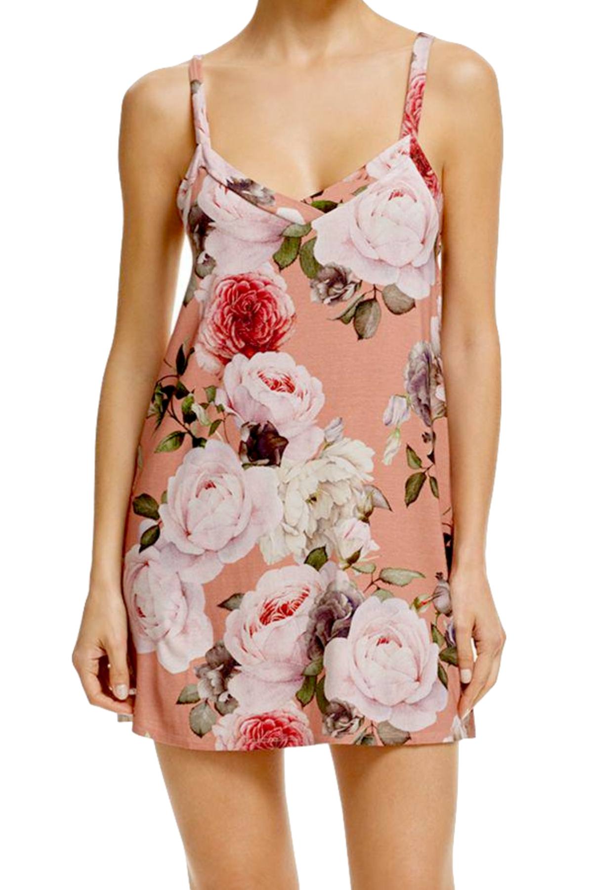 Flora Nikrooz Canyon-Floral Printed Rochelle Chemise