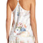 Flora Nikrooz Ivory Petra Floral Print Camisole / Short Lounge Set