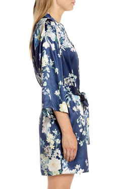 Flora Nikrooz Midnight Petra Kimono Wrap Robe thumbnail 3