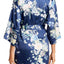 Flora Nikrooz Midnight Petra Kimono Wrap Robe