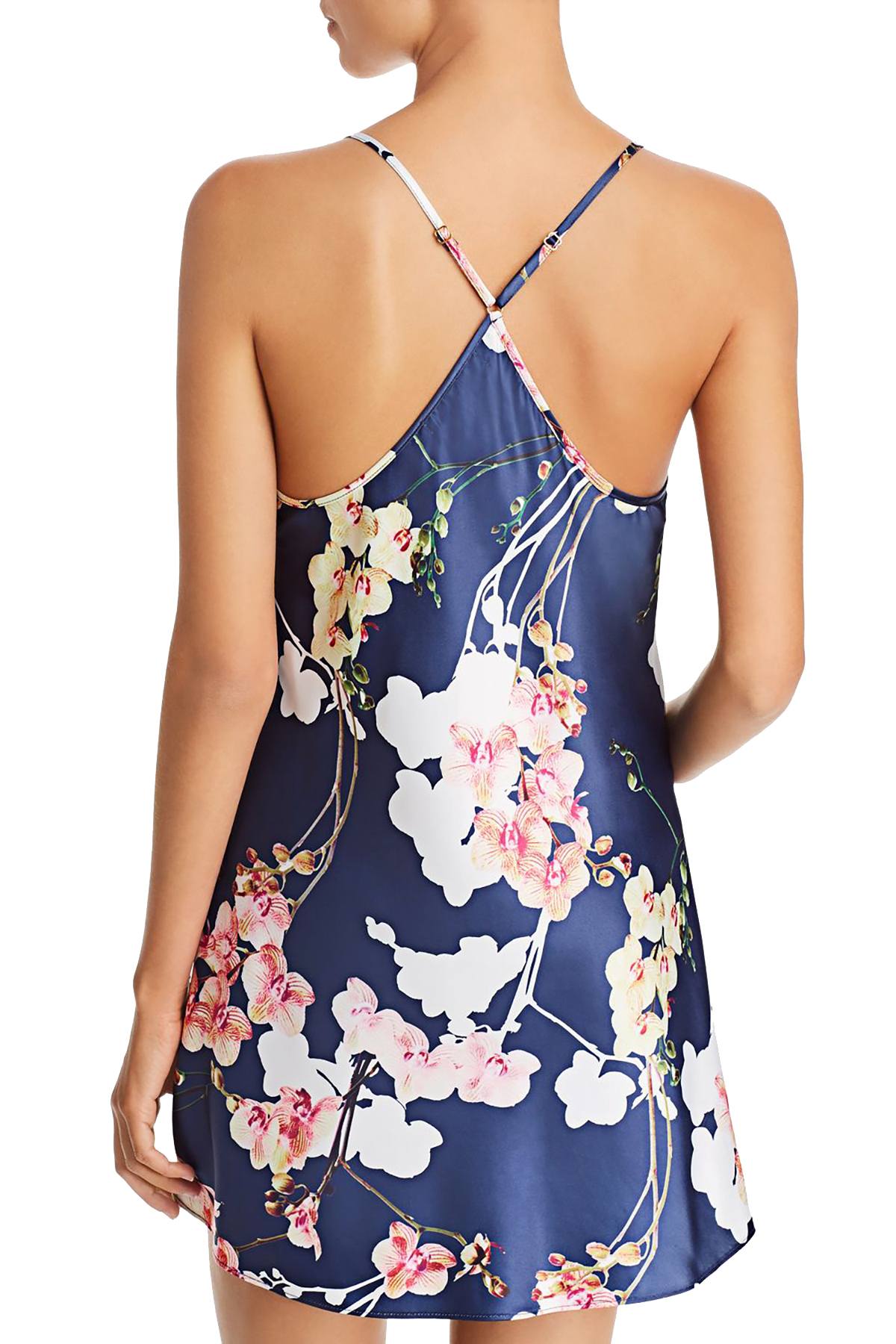 Flora Nikrooz Navy Floral Trinity Chemise