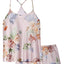 Flora Nikrooz Peach Arisa Floral Print Camisole / Short Lounge Set