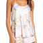 Flora Nikrooz Peach Arisa Floral Print Camisole / Short Lounge Set
