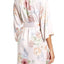 Flora Nikrooz Peach Arisa Floral Print Kimono Wrap Robe