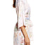 Flora Nikrooz Peach Arisa Floral Print Kimono Wrap Robe